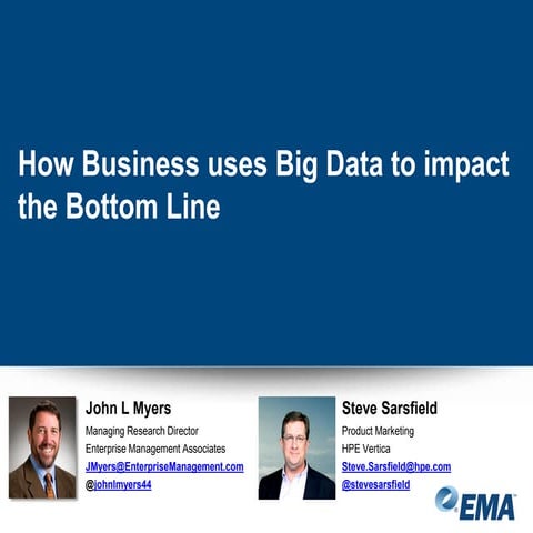 How Businesses use Big Data to Impact the Bottom Line