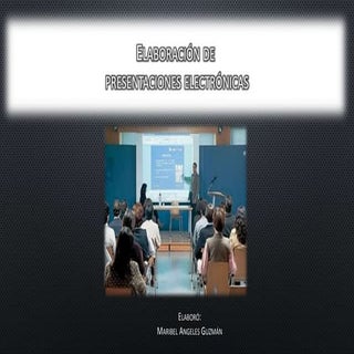 Presentaciones electrónicas con emaze