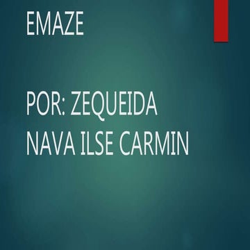 Emaze carmin