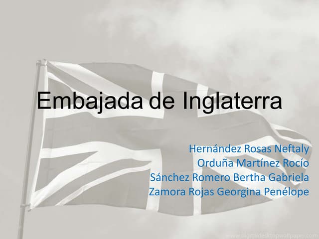 Embajada de inglaterra