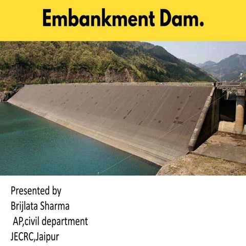 Embankment dam