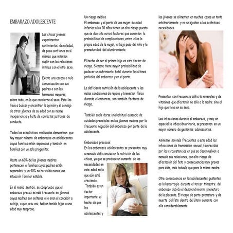 Embarazo adolescente