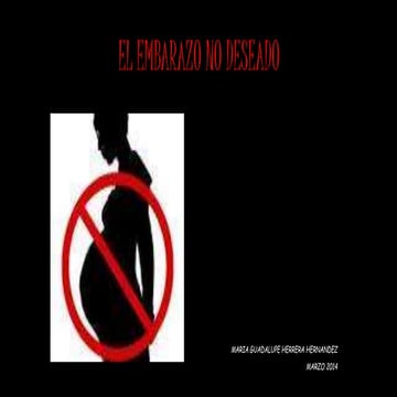 Embarazo no deseado