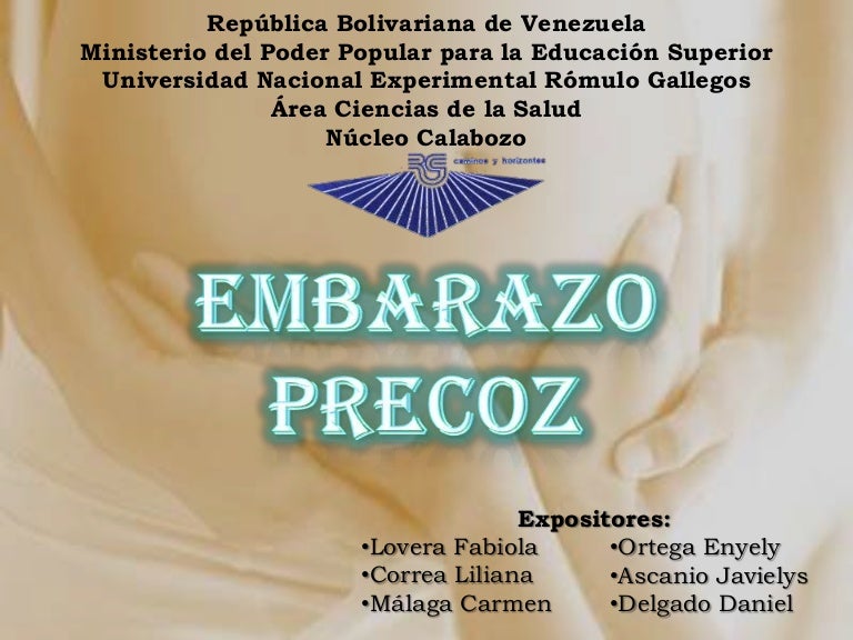 La Adolescencia El Embarazo Precoz