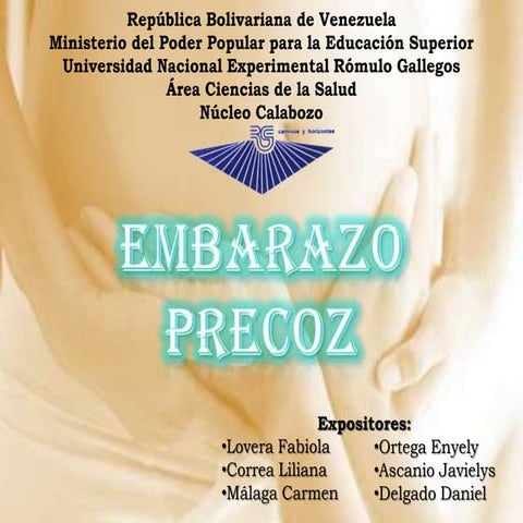 La Adolescencia & el Embarazo Precoz 