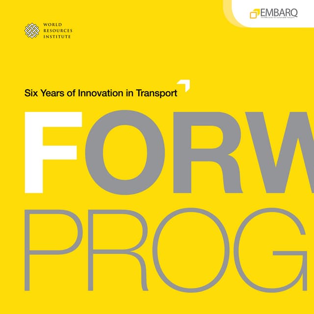 Embarq - Six Years of Innovation in Transport