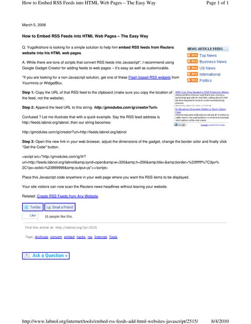 Embed rss-feeds-add-html-w