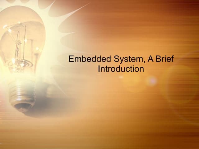 Embedded system