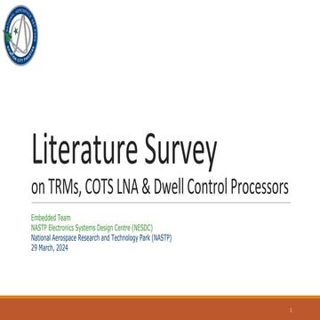 Transmit / Receive (T/R) Modules for Radar Systems