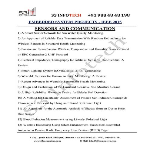Embedded IEEE 2015 2016 ieee project list-(v)