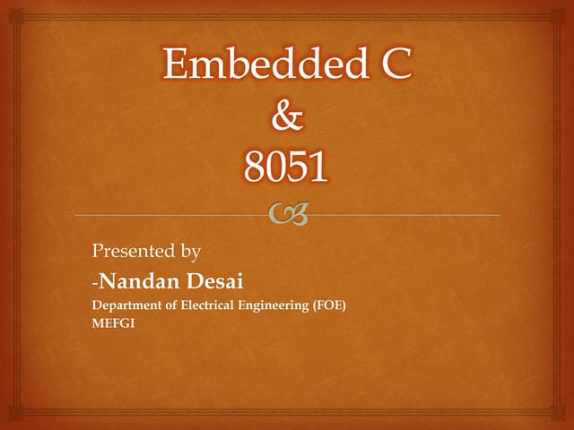 Embedded c | PDF