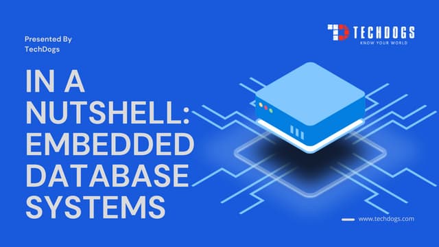 In A Nutshell: Embedded Database Systems | PDF