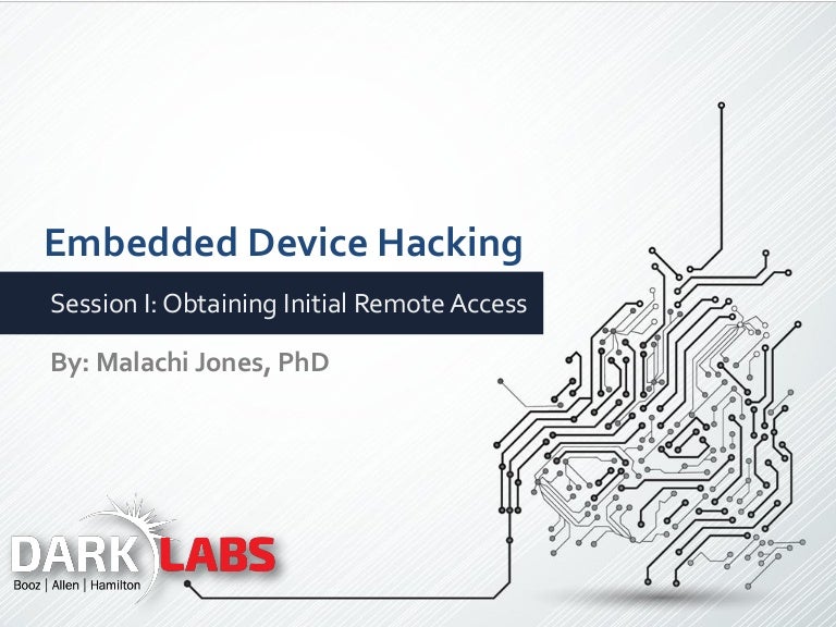 Embedded device hacking Session i