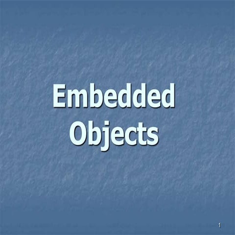 Embedded objects | PPTX | First Aid | Injuries