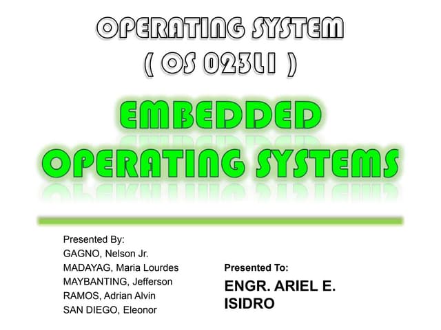Embedded os