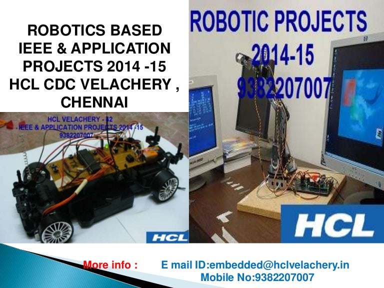 ieee robotics projects