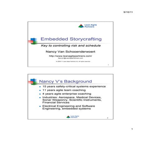 Embedded storycrafting