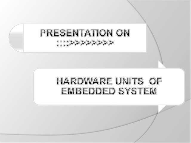 Embedded system