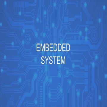Embedded systems | PPT