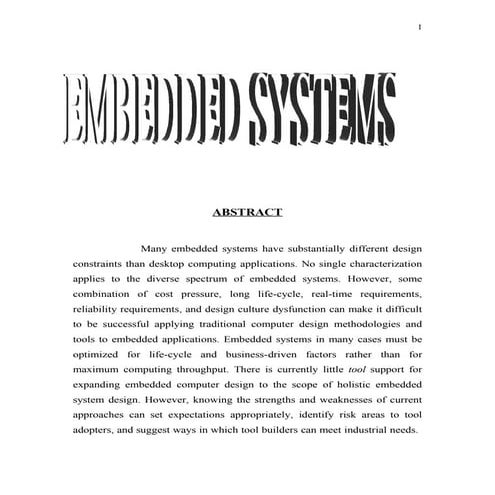Embedded Systems