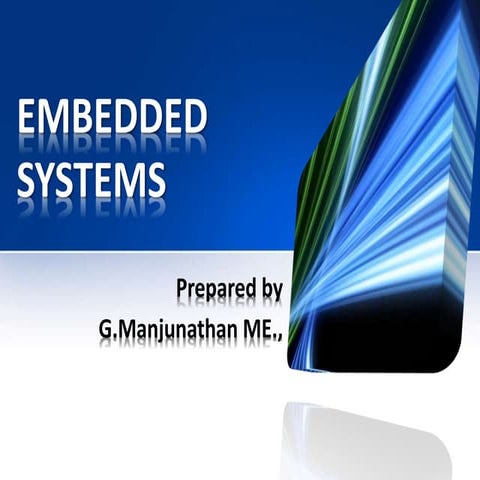 Embedded system-Introduction to development cycle and development tool