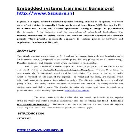 Embedded systems  