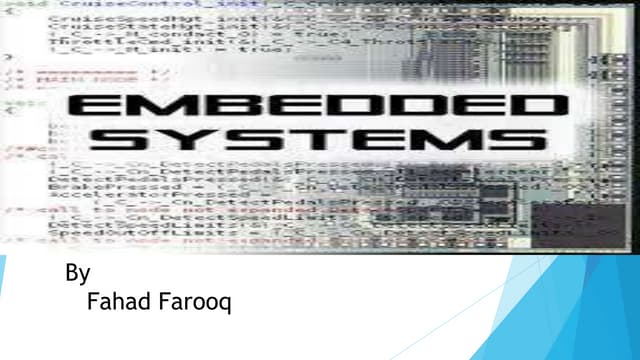 Embedded systems