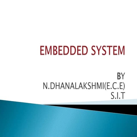 Embedded systems 