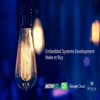 IoT & Embedded systems development