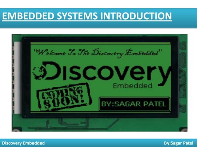 Embedded systems introduction