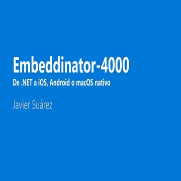 Embeddinator-4000