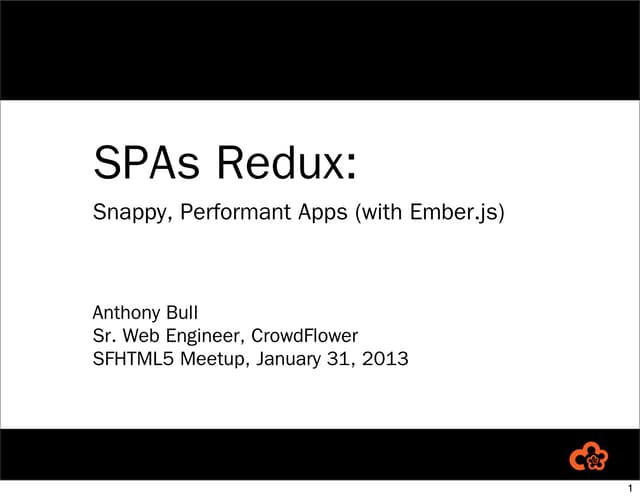 Ember.js for SFHTML5