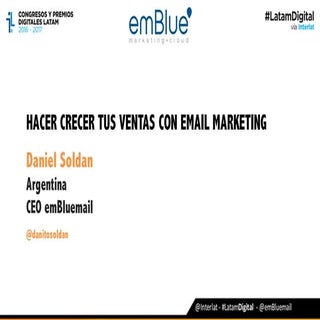 Emblue Como hacer crecer tus ventas...