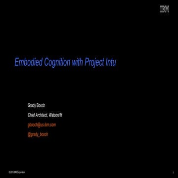 Embodied Cognition with Pproject Intu
