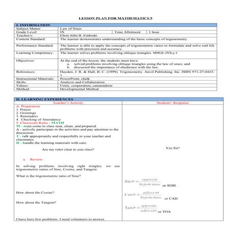 EMBODO Lesson Plan Grade 9 Law of Sines.docx