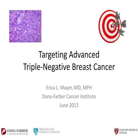 Targeting Advanced Triple-Negative Breast Cancer