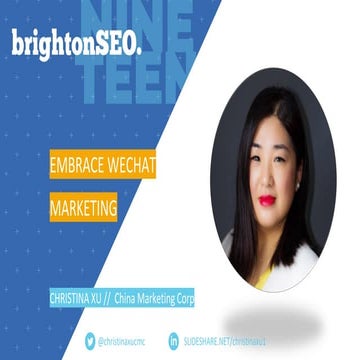 Embrace WeChat Marketing