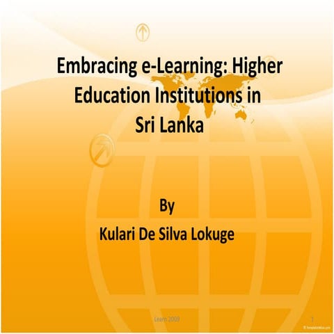 Embracing e learning