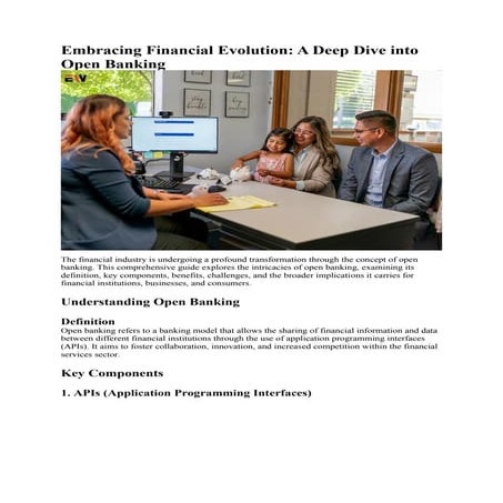 Open Banking: Everything You Need To Know | Enterprise Wired