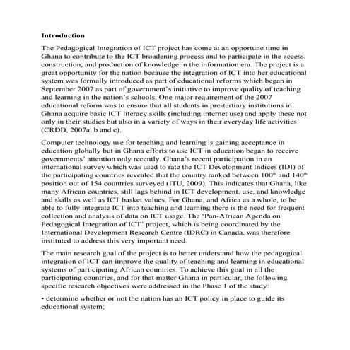 Embracing ict into math instuction ghana's experience