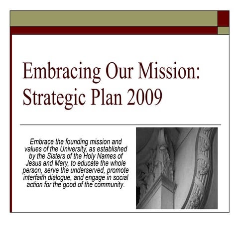 Embracing Our Mission.6.15.09