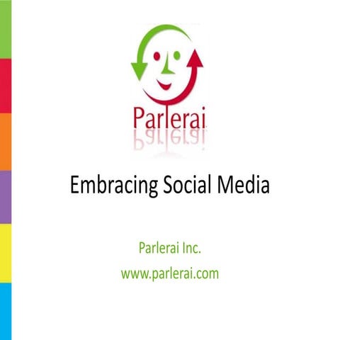 Embracing Social Media Part 1