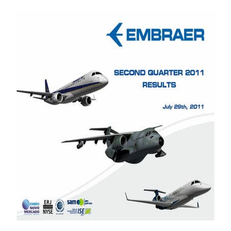 Embraer 2Q11 Results Final