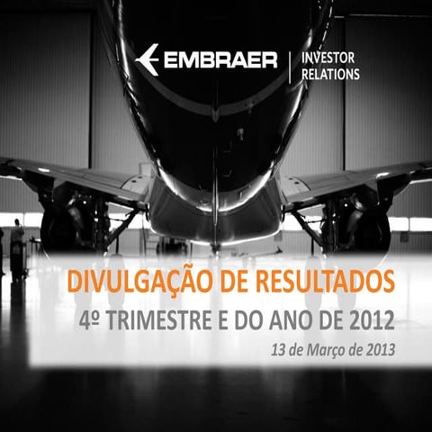 TCC - Cliente: Embraer | PPT