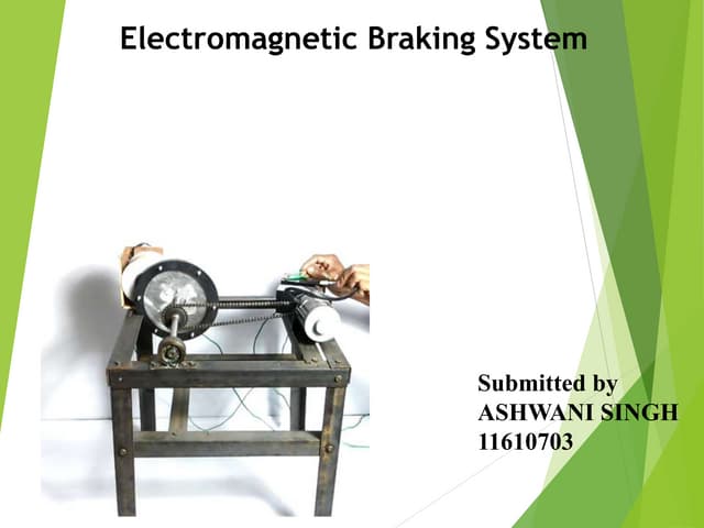 EM Braking System Circuit Diagram
