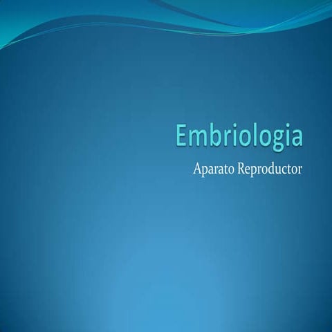 Embriologia aparato reproductor