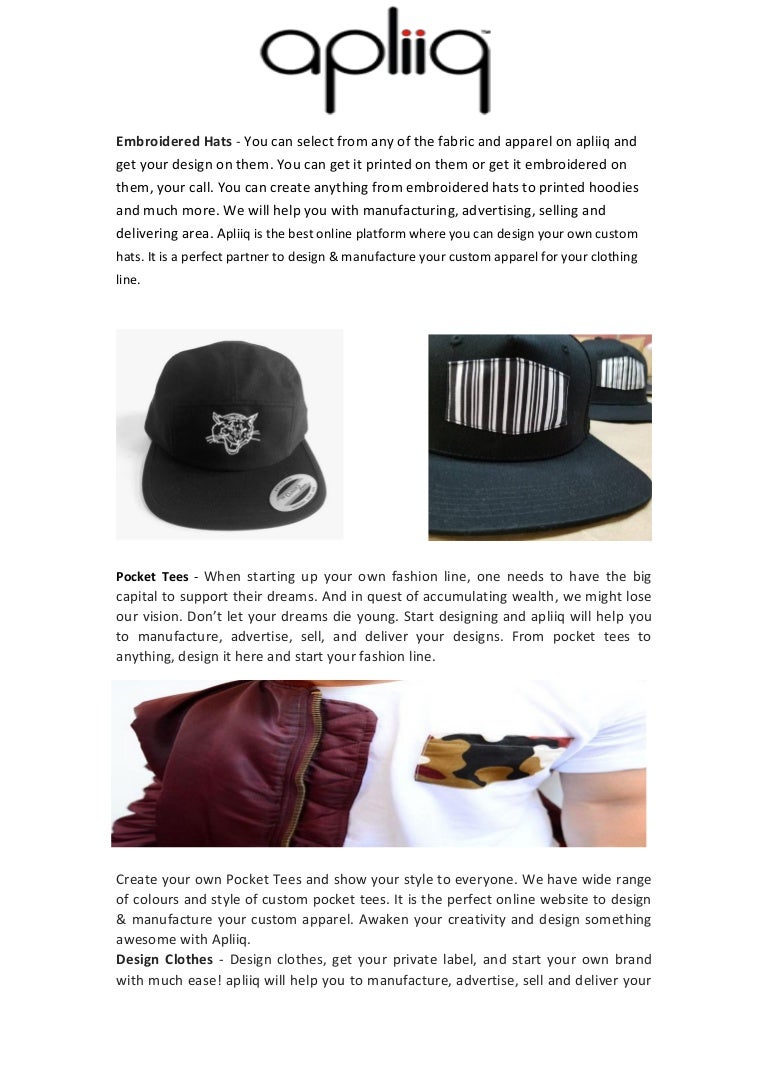 website to design hats