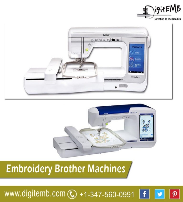 Embroidery Brother Machines