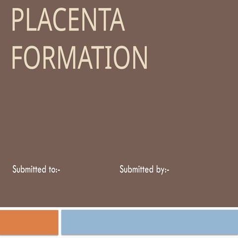 Placenta structure and Classification | PPT