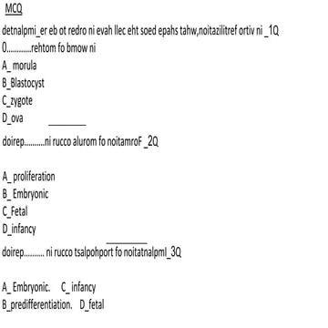 Embryology visual data 4